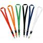 2cm Polyester Webbing Buckled Lanyard, MOQ 100pcs, 3-Day Service